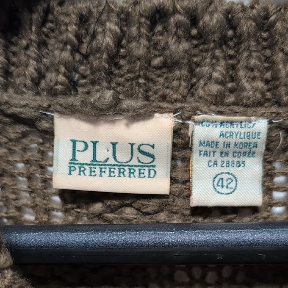 Vintage Multicolor Abstract Knit Sweater - Picture 5 of 5